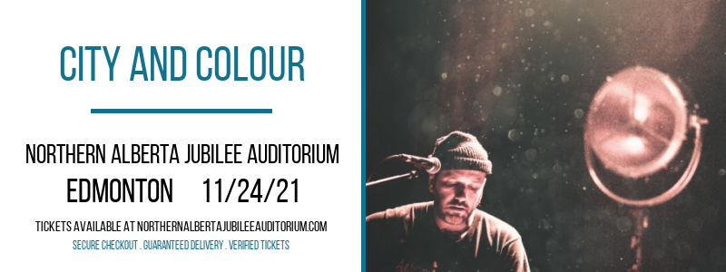 City and Colour at Northern Alberta Jubilee Auditorium