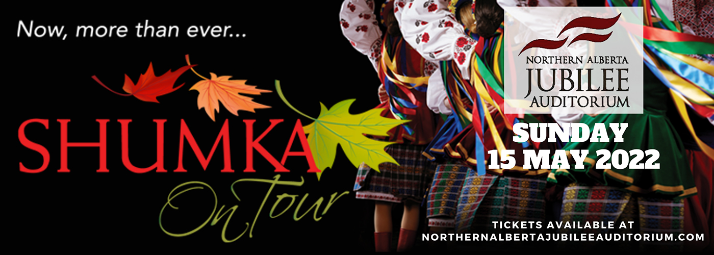 Ukrainian Shumka Dancers at Northern Alberta Jubilee Auditorium