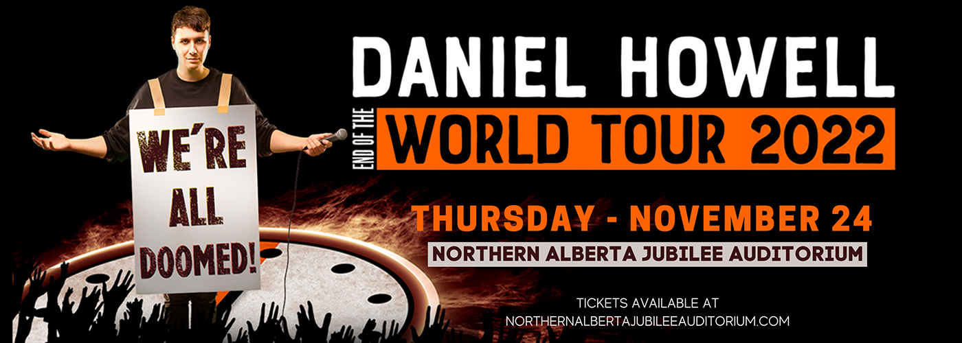 Daniel Howell at Northern Alberta Jubilee Auditorium