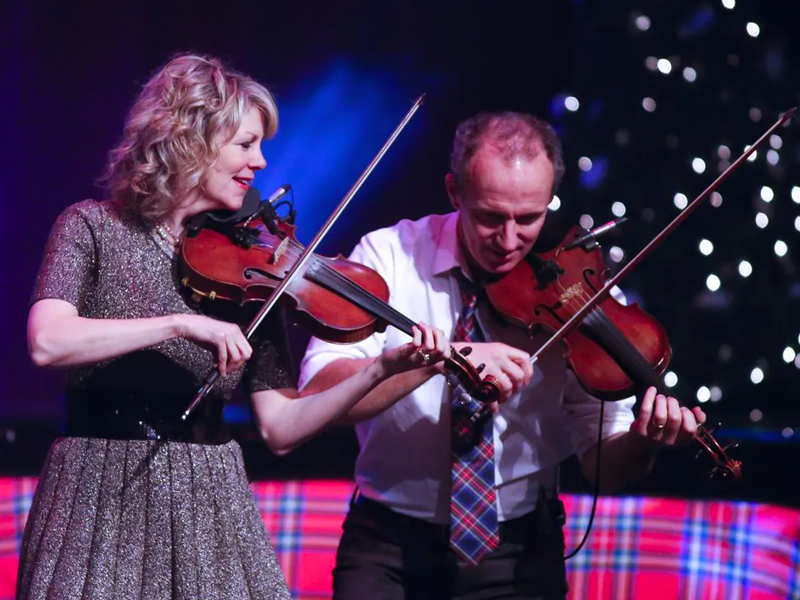 Natalie Macmaster & Donnell Leahy at Northern Alberta Jubilee Auditorium
