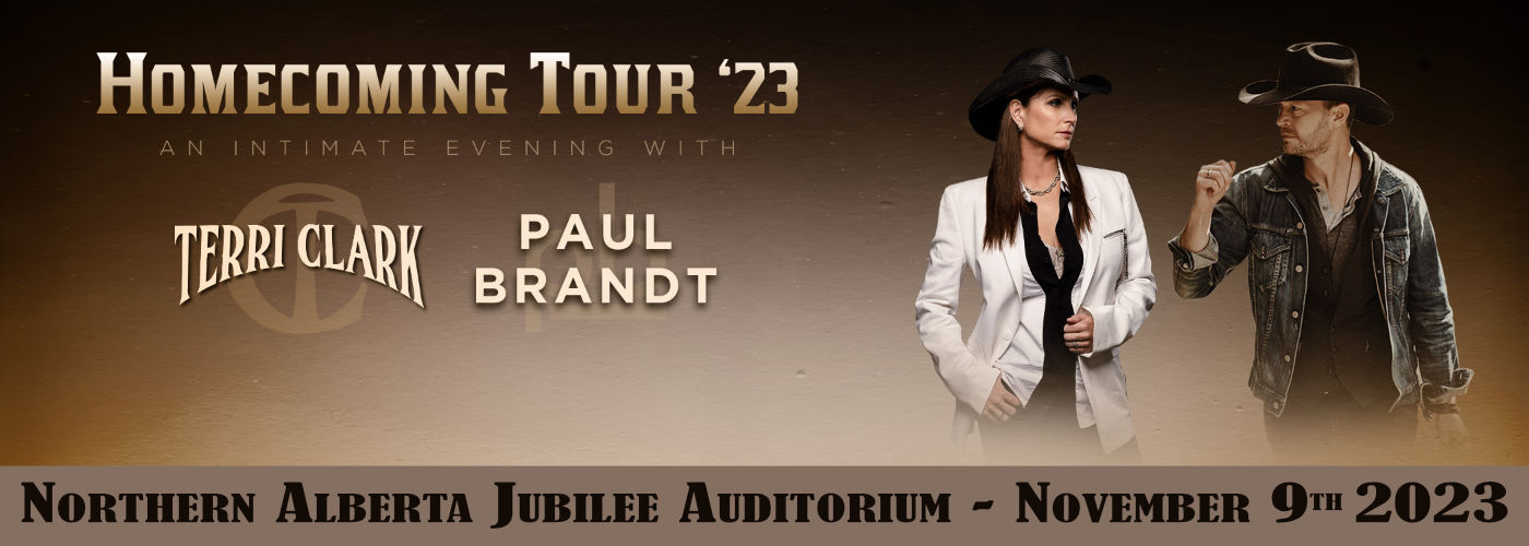 Paul Brandt & Terri Clark at Northern Alberta Jubilee Auditorium