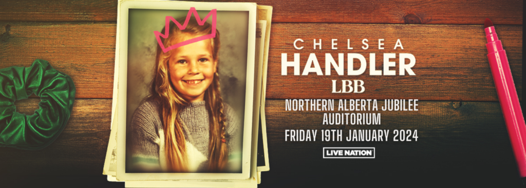 Chelsea Handler at Northern Alberta Jubilee Auditorium