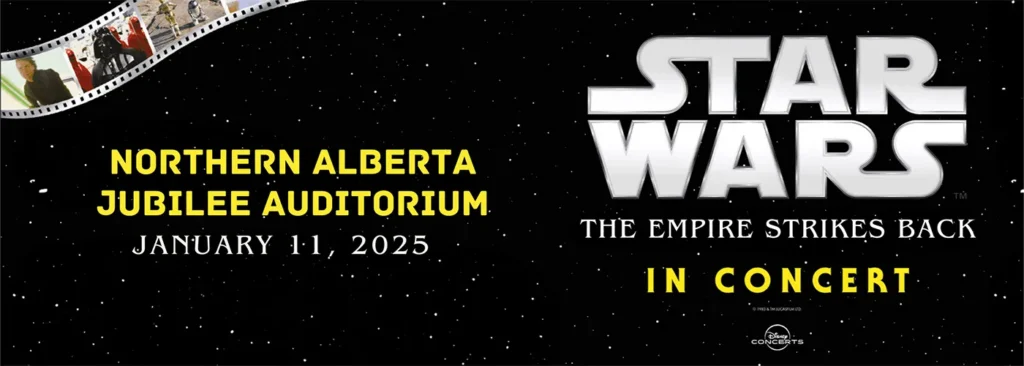 Star Wars The Empire Strikes Back In Concert at Northern Alberta Jubilee Auditorium