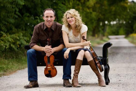 Natalie MacMaster & Donnell Leahy at Northern Alberta Jubilee Auditorium