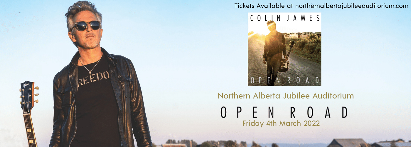 Colin James [CANCELLED] at Northern Alberta Jubilee Auditorium