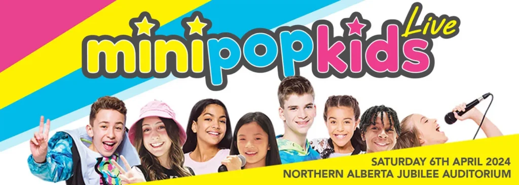Mini Pop Kids at Northern Alberta Jubilee Auditorium